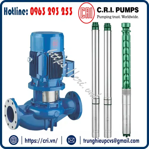 Bơm Trục Đứng Inline C.R.I Pumps Giá Kho